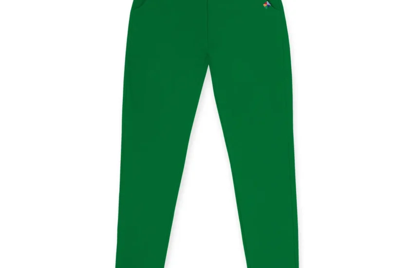 zielone spodnie damskie